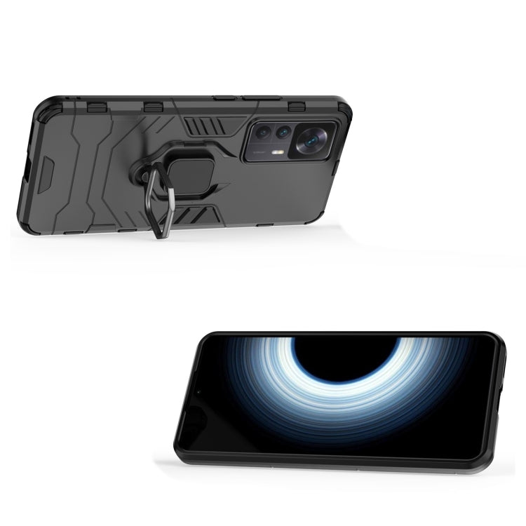 For Xiaomi Redmi K50 Ultra / Xiaomi 12T Magnetic Ring Holder PC + TPU Phone Case