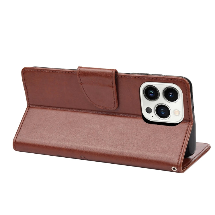 For iPhone 14 Pro Butterfly Flower Pattern Flip Leather Phone Case