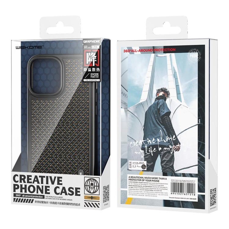 For iPhone 14 WEKOME Graphene Heat Dissipation Phone Case