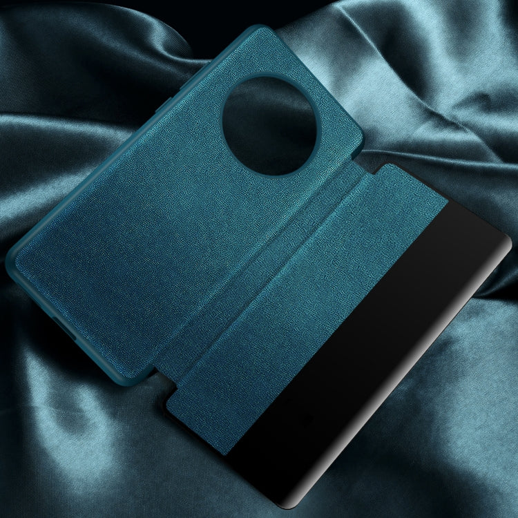 For Huawei Mate 50 Pro Magnetic Side Window View Leather Smart Phone Case