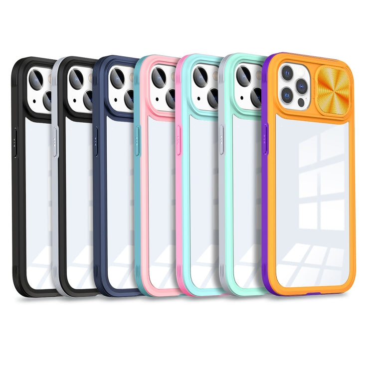 For iPhone 12 Pro Max 360 Full Body Sliding Camshield Phone Case