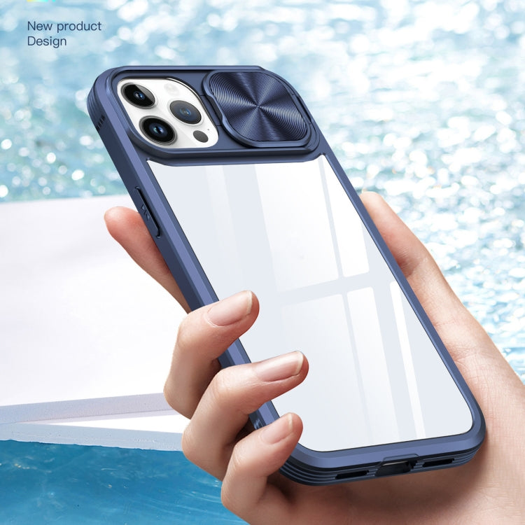 For iPhone 12 Pro Max 360 Full Body Sliding Camshield Phone Case