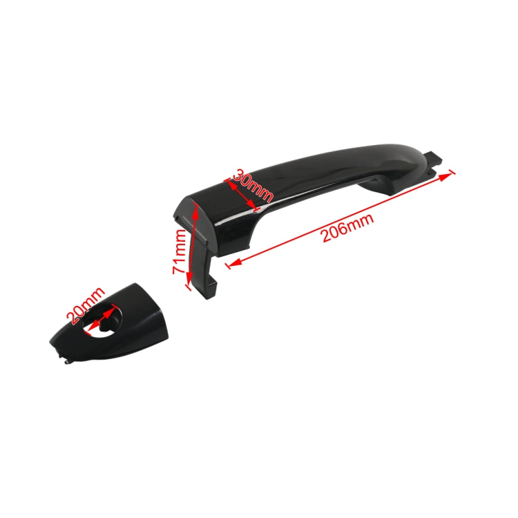 A5431-01 Car Front Left Door Outside Handle 82650-2F000 for KIA Spectra 2004-2009