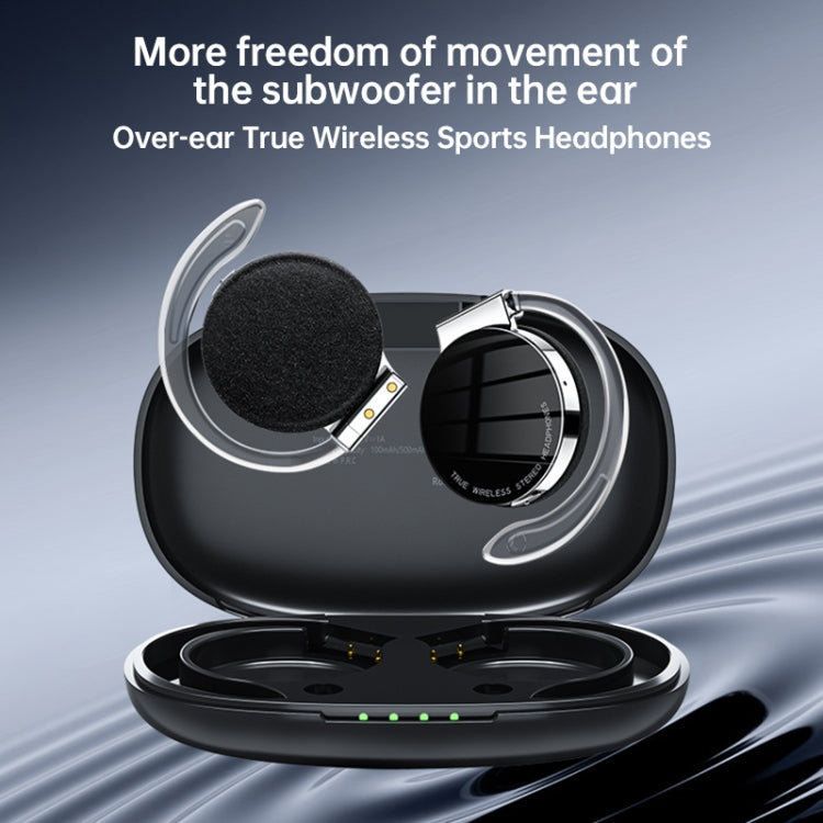 T&G F2 Ear Mount Waterproof Wireless Bluetooth Noise Reduction Earphone, Waterproof Level: IPX5