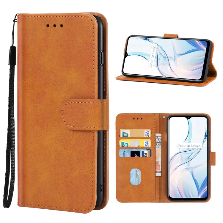 For Realme C30s Leather Phone Case