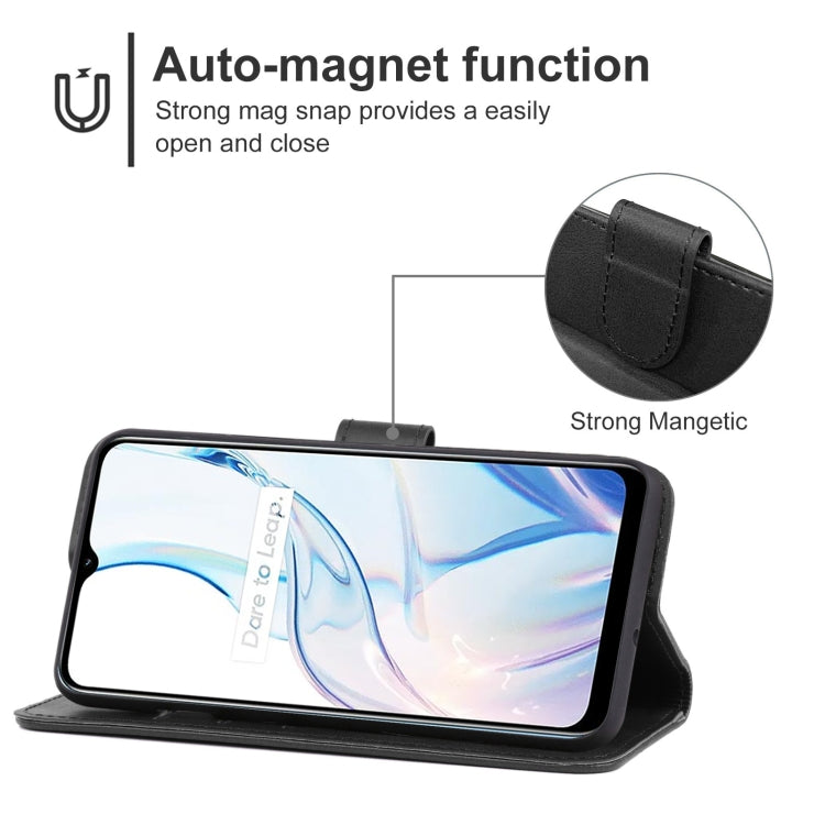 For Realme C30s Leather Phone Case