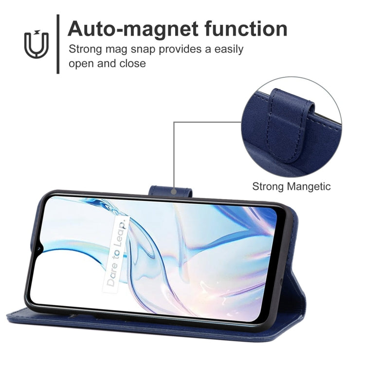 For Realme C30s Leather Phone Case