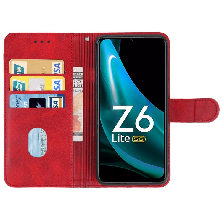 For vivo iQOO Z6 Lite Leather Phone Case