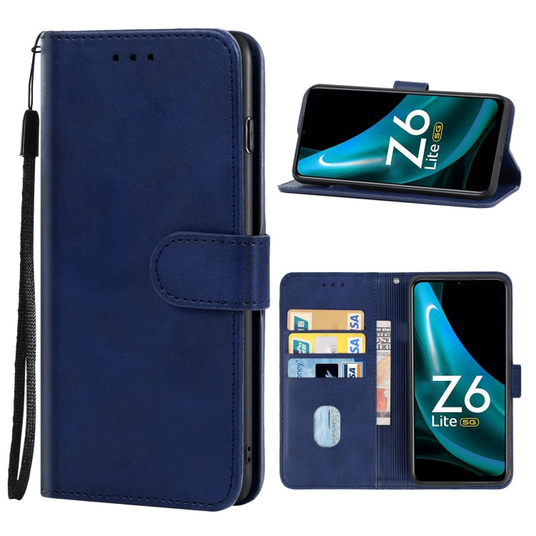 For vivo iQOO Z6 Lite Leather Phone Case