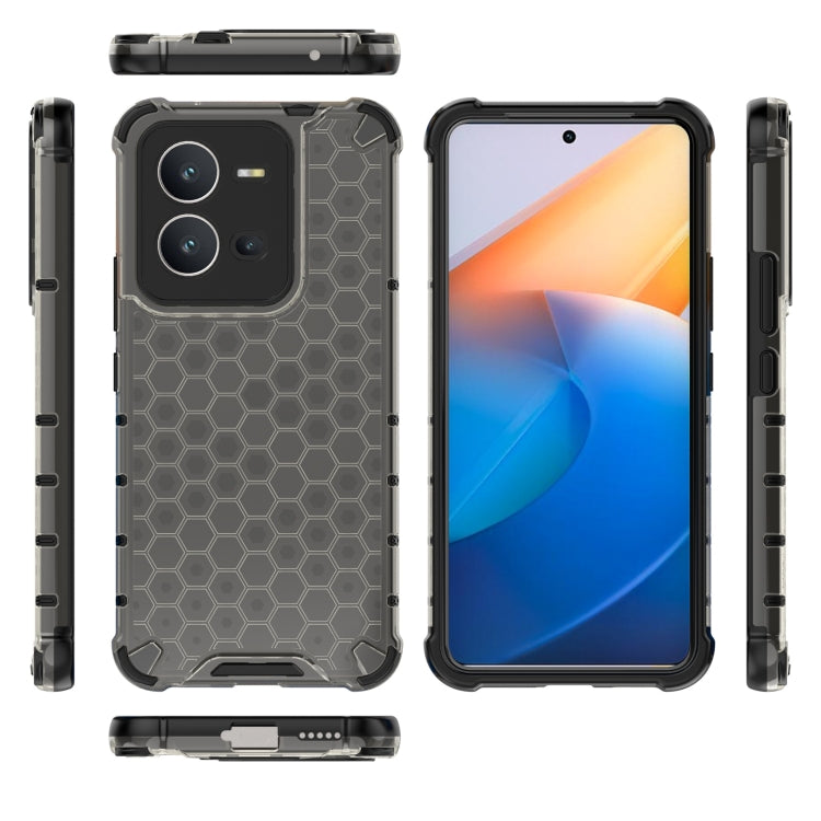 For vivo V25 5G / X80 Lite 5G Honeycomb Phone Case