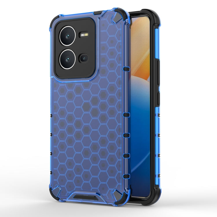 For vivo V25 5G / X80 Lite 5G Honeycomb Phone Case