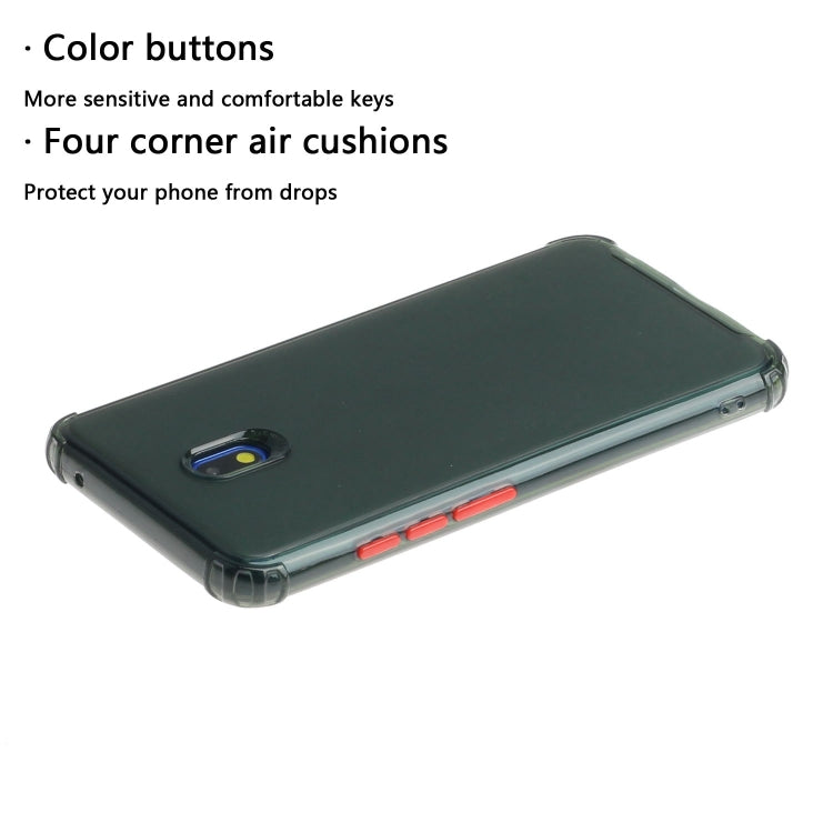 For Xiaomi Redmi 8A Shockproof TPU Transparent Protective Case