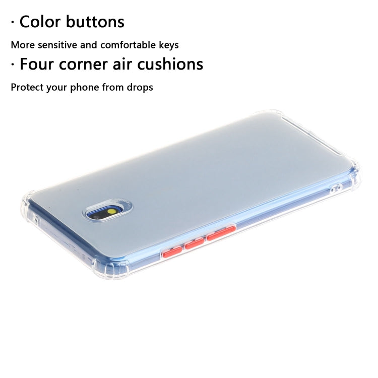 For Xiaomi Redmi 8A Shockproof TPU Transparent Protective Case