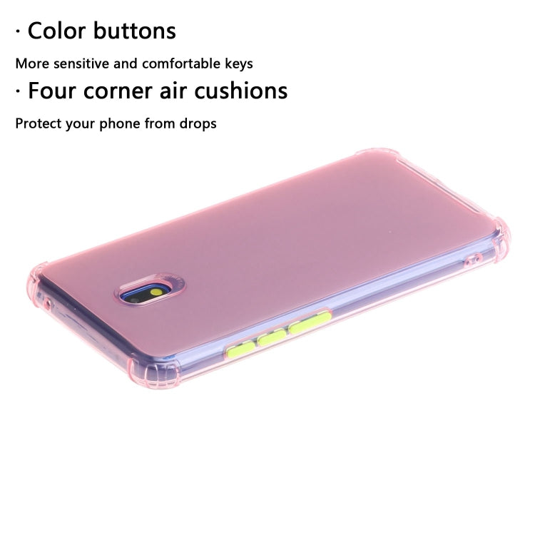 For Xiaomi Redmi 8A Shockproof TPU Transparent Protective Case