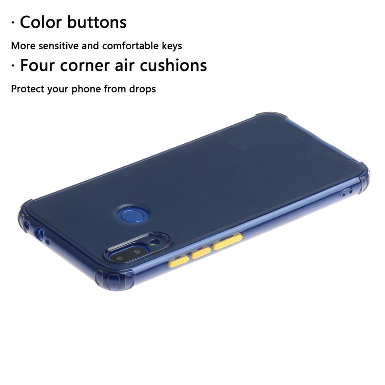 For Xiaomi Redmi Note 7 Shockproof TPU Transparent Protective Case