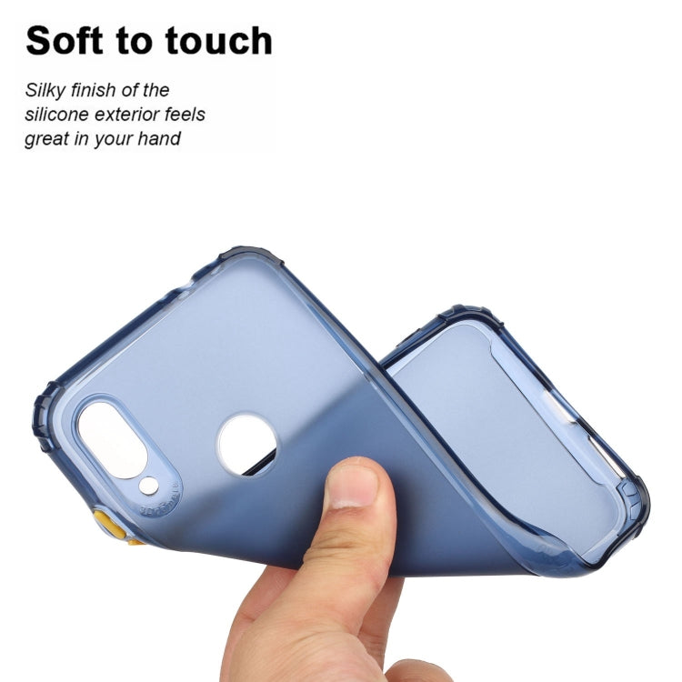 For Xiaomi Redmi Note 7 Shockproof TPU Transparent Protective Case