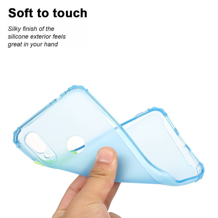 For Xiaomi Redmi Note 7 Shockproof TPU Transparent Protective Case