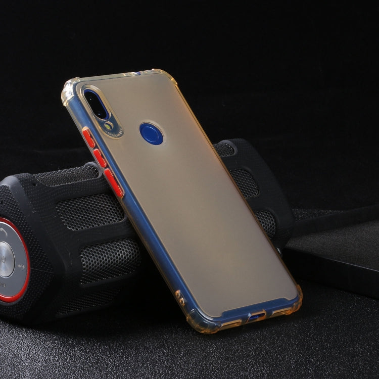 For Xiaomi Redmi Note 7 Shockproof TPU Transparent Protective Case