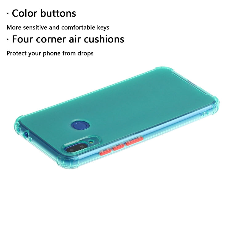 For Xiaomi Redmi Note 7 Shockproof TPU Transparent Protective Case