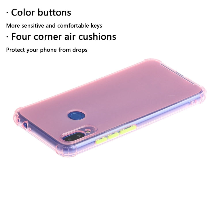 For Xiaomi Redmi Note 7 Shockproof TPU Transparent Protective Case