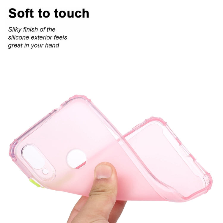 For Xiaomi Redmi Note 7 Shockproof TPU Transparent Protective Case