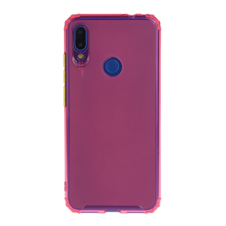 For Xiaomi Redmi Note 7 Shockproof TPU Transparent Protective Case