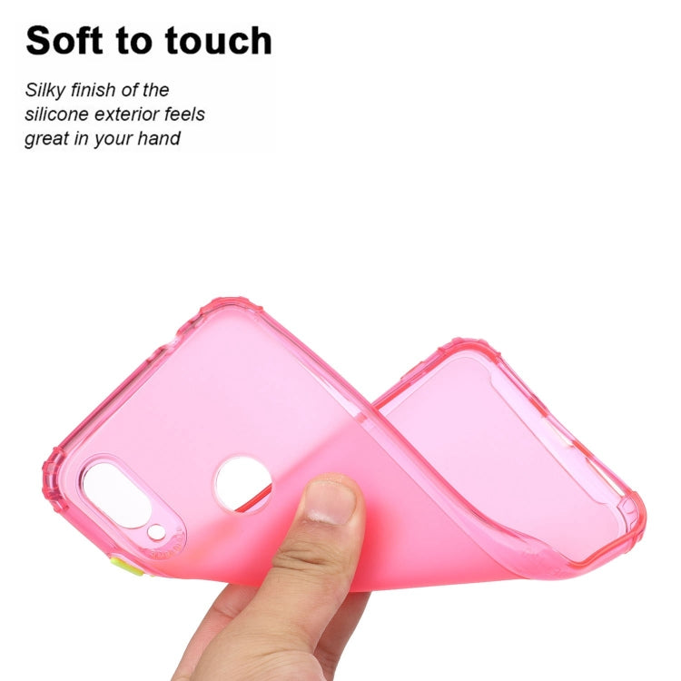 For Xiaomi Redmi Note 7 Shockproof TPU Transparent Protective Case
