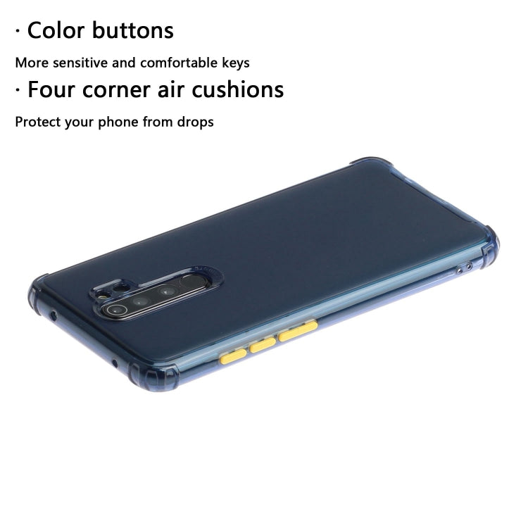 For Xiaomi Redmi Note 8 Pro Shockproof TPU Transparent Protective Case