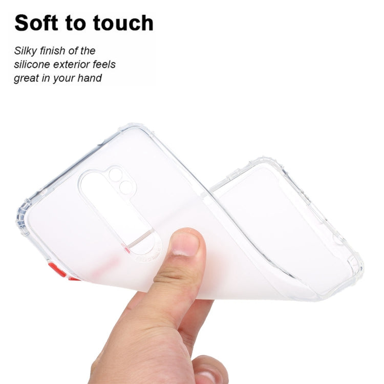 For Xiaomi Redmi Note 8 Pro Shockproof TPU Transparent Protective Case