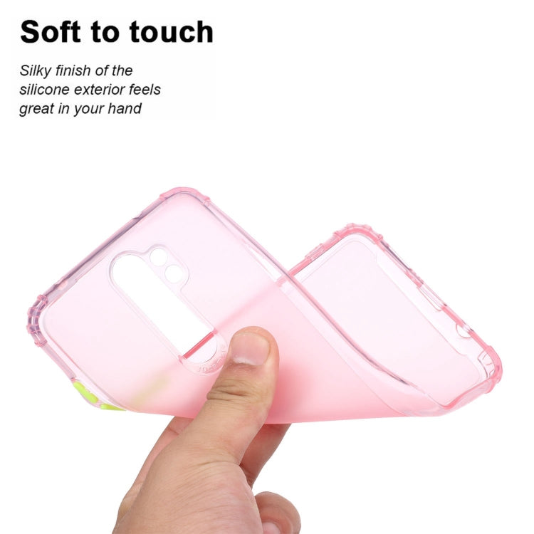 For Xiaomi Redmi Note 8 Pro Shockproof TPU Transparent Protective Case