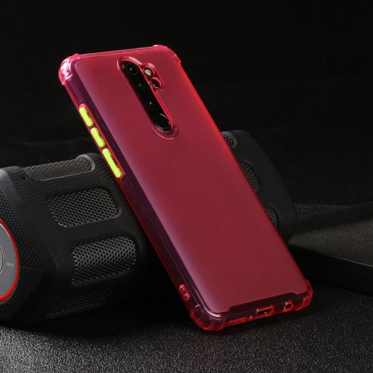 For Xiaomi Redmi Note 8 Pro Shockproof TPU Transparent Protective Case