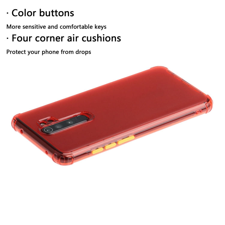 For Xiaomi Redmi Note 8 Pro Shockproof TPU Transparent Protective Case