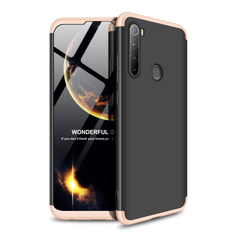 For Xiaomi Redmi Note 8T GKK Three Stage Splicing Full Coverage PC Case