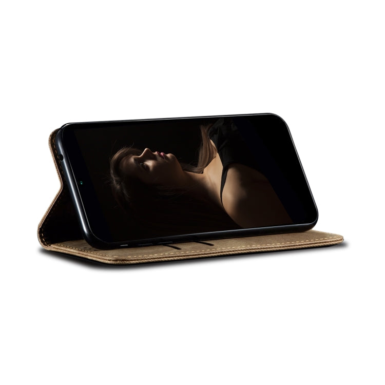 For vivo V25 Denim Texture Leather Phone Case