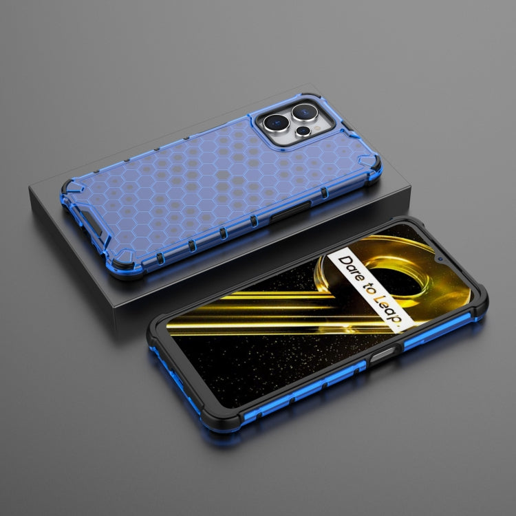 For Realme i9 5G Lanyard Honeycomb Phone Case