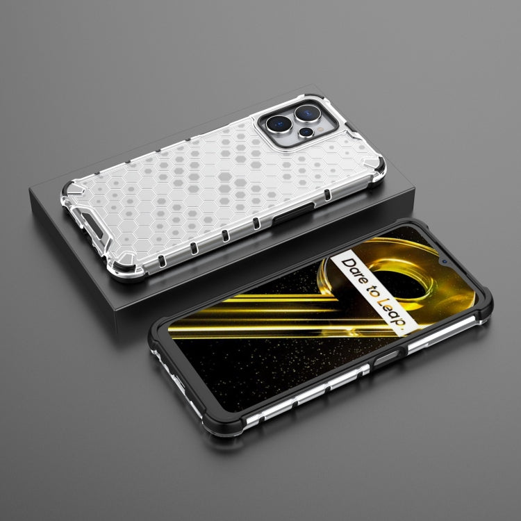 For Realme i9 5G Lanyard Honeycomb Phone Case