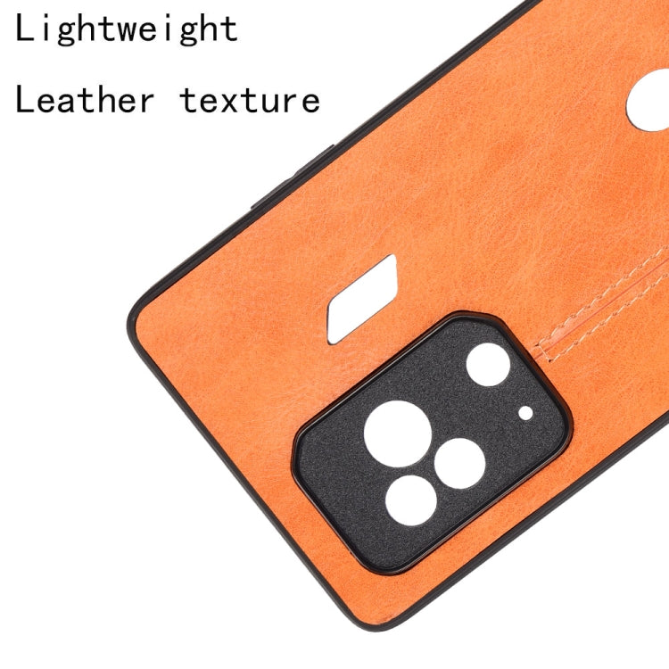 For Xiaomi Black Shark 5 Pro Sewing Cow Pattern Skin PC + PU + TPU Case