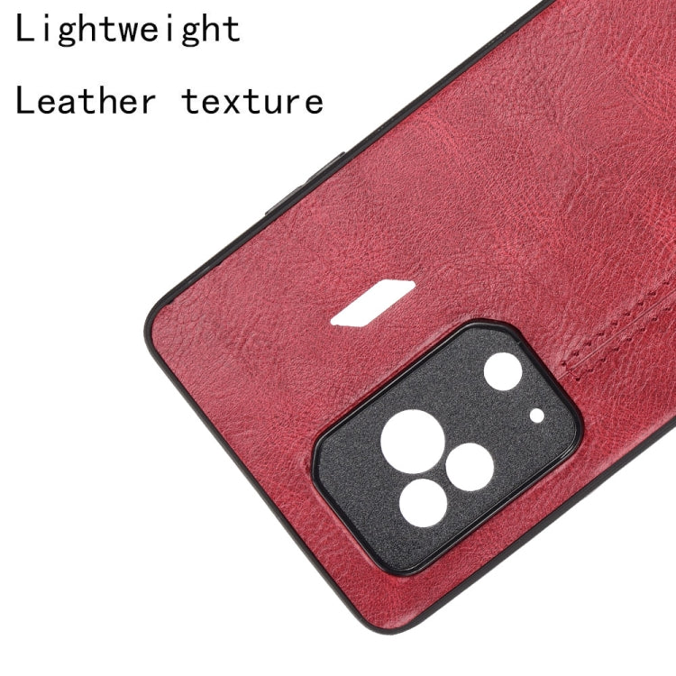 For Xiaomi Black Shark 5 Sewing Cow Pattern Skin PC + PU + TPU Case