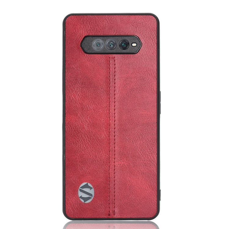 For Xiaomi Black Shark 5 RS Sewing Cow Pattern Skin PC + PU + TPU Case