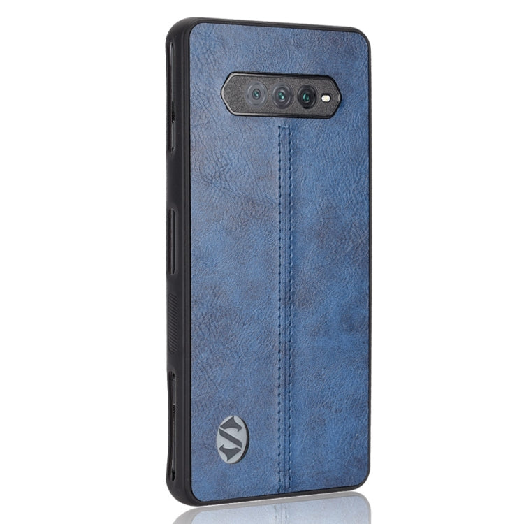 For Xiaomi Black Shark 5 RS Sewing Cow Pattern Skin PC + PU + TPU Case