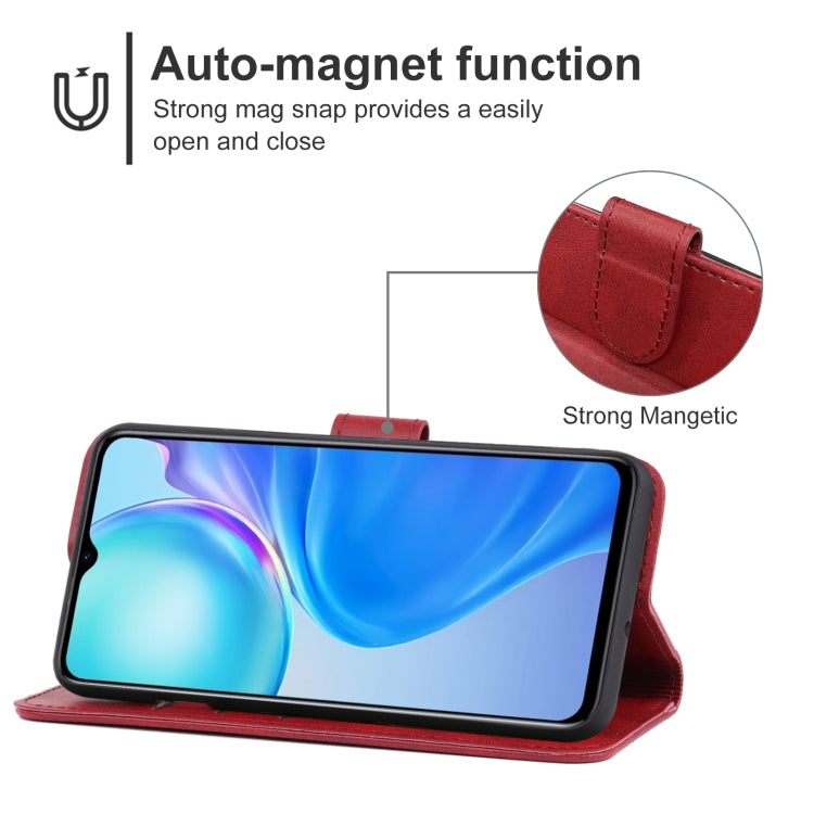 For vivo Y52t Leather Phone Case