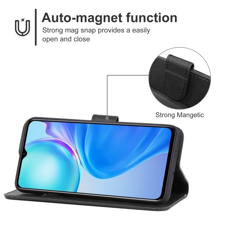 For vivo Y52t Leather Phone Case