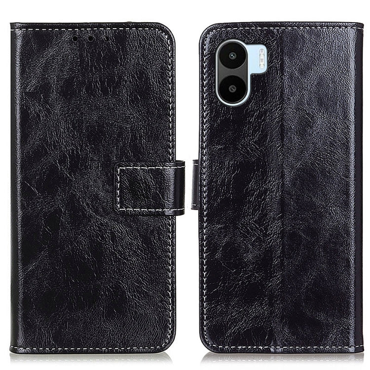 For Xiaomi Redmi A1 Retro Crazy Horse Texture Leather Phone Case