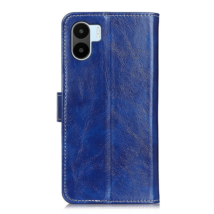 For Xiaomi Redmi A1 Retro Crazy Horse Texture Leather Phone Case