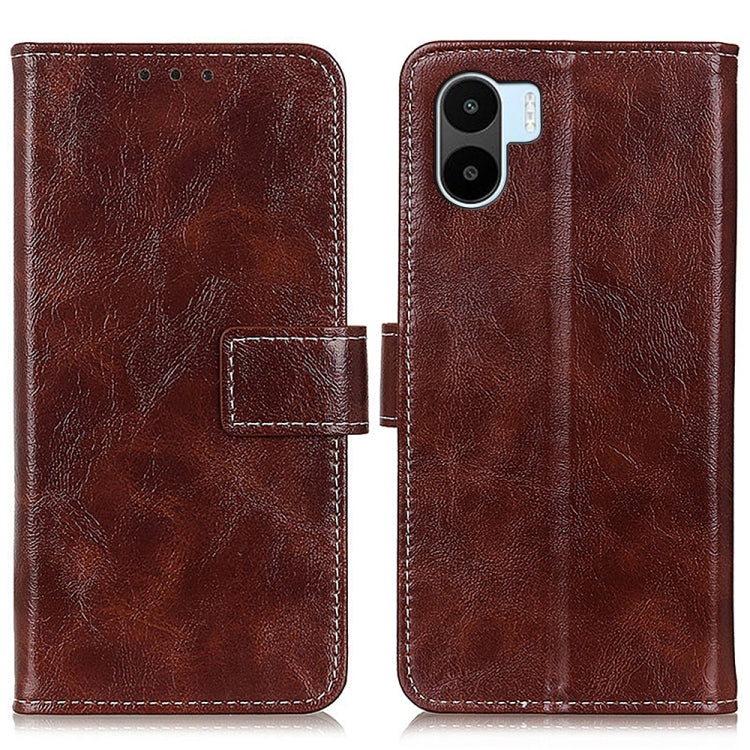 For Xiaomi Redmi A1 Retro Crazy Horse Texture Leather Phone Case