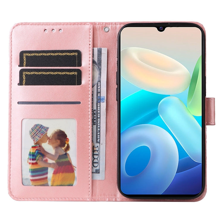 For vivo Y75 4G / S10e Embossed Sunflower Leather Phone Case