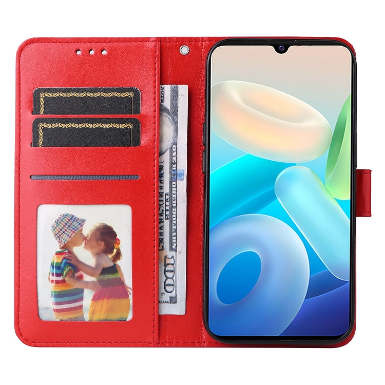 For vivo Y75 4G / S10e Embossed Sunflower Leather Phone Case