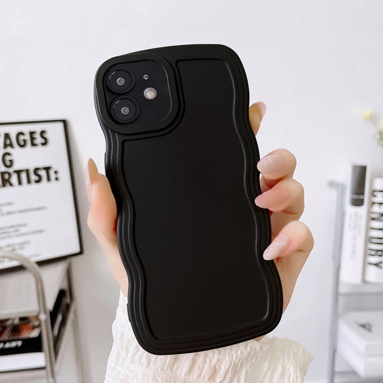 For iPhone 12 mini Wave Edge Silicone Phone Case