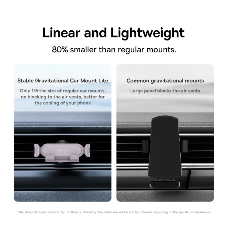 Baseus Stable Lite Gravitational Air Outlet Car Mount