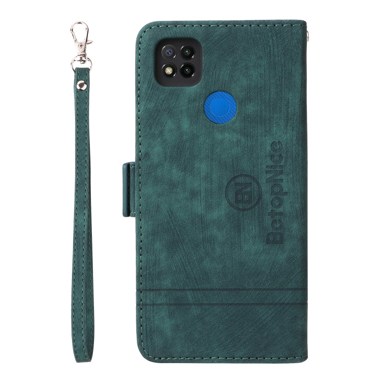 For Xiaomi Redmi 9C BETOPNICE Dual-side Buckle Leather Phone Case